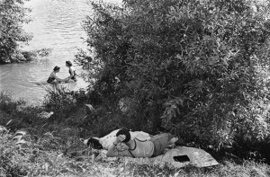 FRANCE. Ile de France. Along the Marne river. First paid vacations. 1936.